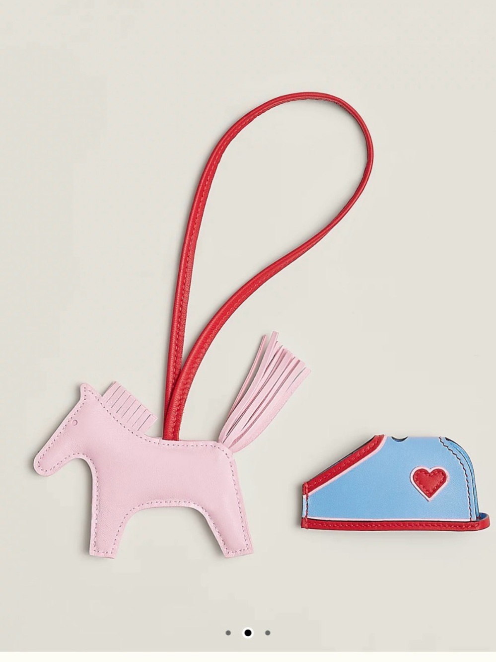 Hermès Rodeo Robeo Coeur PM bag charm - Picture 5 of 6